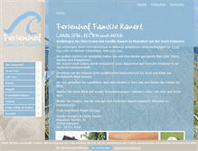 Tablet Screenshot of mein-fehmarn-urlaub.de